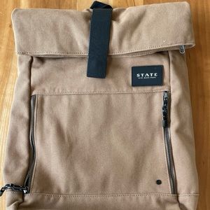 STATE Canvas Rolltop Backpack